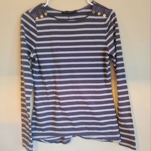 The Limited Striped Long Sleeve Tee